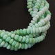 1 Strand Finest Quality green   Opal Faceted Rondelles - green  Opal Roundelle Beads 4mm-5mm 8 Inches BR044