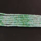 1 Strand Finest Quality green   Opal Faceted Rondelles - green  Opal Roundelle Beads 4mm-5mm 8 Inches BR044