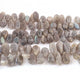 1 Strand Labradorite Smooth Pear Briolettes - Labradorite Pear Shape Beads 9mmX6mm-20mmx9mm 9 Inches BR071