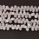 1  Strand White Rainbow Moonstone Smooth Briolettes - Tear Drop Shape Briolettes -5mmx4mm - 12mmx7mm -8 Inches BR0195