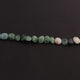 1 Long Strand Bio Chrysoprase  Faceted Briolettes -Oval Shape  Briolettes  11mmx9mm-15mmx12mm  8 Inches BR148