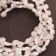 1 Strands  White Rainbow Moonstone Faceted Briolettes - Heart Shape Beads 7mm-9 inches BR197