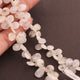 1 Strand White Rainbow Moonstone Faceted Briolettes - Pear Drop Beads Briolettes 7mmx5mm-11mmx6m 8 Inches BR196