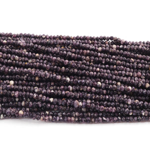 AAA Sugilite Micro Faceted 3mm  Beads -RB570