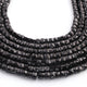 1 Strands Black Onyx Faceted Cube Beads Briolettes - Box Shape Beads 7mm 8 Inch BR917