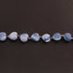 1 Strand Boulder Opal Smooth Briolettes  - Heart Shape  Briolettes 12mmx11mm-15mmx14mm - 5 Inches BR0234