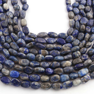 1 Strands Sodalite Smooth  Briolettes -  Oval Shape Briolettes  8mmx7mm-13mmx7mm 13 Inches BR228