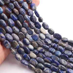 1 Strands Sodalite Smooth  Briolettes -  Oval Shape Briolettes  8mmx7mm-13mmx7mm 13 Inches BR228