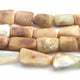 1 Strand Peru opal smooth  Briolettes - Assorted Briolettes -18mmx16mm-42mmx16mm -8 Inches BR928