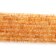 1 Strand Citrine Smooth Heishi Wheel  Briolettes - Wheel  Briolettes  6mm-10mm 13 Inch BR258