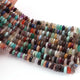 AAA Top Quality 1 Long Strand Multi Stone German Cut Faceted Briolettes  , German Cut Beads - 5mm-8mm ,16 Inches BR03365 - Tucson Beads