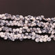 1 Strand  Dendrite opal faceted Heart Briolettes-  Opal Heart Briolettes 10mm 8 Inch BR392