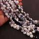 1 Strand  Dendrite opal faceted Heart Briolettes-  Opal Heart Briolettes 10mm 8 Inch BR392