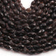 1 Strands Smoky Quartz Faceted Oval Briolettes - Smoky Quartz Oval Beads 9mmx7mm-10mmx8mm 8Inches BR979