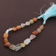 1 Strand Peru Opal Smooth  Briolettes - Assorted Shape Briolettes 9mm-16mm 8 Inches BR322