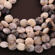 1 Strand Dendrite Opal Faceted Coin Shape Briolettes - Dendrite Opal Coin Shape Beads 10mmx11mm 8 Inches BR383