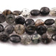 1 Strands Black Rutile Faceted Coin shape  Briolettes, , Black Rutile Briolettes 10mm-12mm 9 Inches BR363