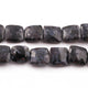 1 Strand Natural Snowflake Obsidian Gemstone Briolette Beads, Square Beads, Briolette beads, -18mmx18mm 8 Inches BR320