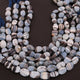 1 Strand Blue Oregon Faceted Oval Briolettes -  Oval Beads 14mmx11mm-15mmx12mm 12 Inches BR489