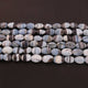 1 Strand Blue Oregon Faceted Oval Briolettes -  Oval Beads 14mmx11mm-15mmx12mm 12 Inches BR489