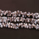 1 Strand Blue Oregon Smooth Briolettes -  Pear Drop Beads 10mmx8mm-15mmx8mm 9 Inches BR496