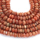 1 Strand Sun Stone Faceted Rondelles - Roundel Beads 6mm-12mm 13 Inches BR419