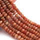 1 Strand Sun Stone Faceted Rondelles - Roundel Beads 6mm-12mm 13 Inches BR419