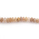 1 Strand Golden Rutile Faceted Roundles - Rondelles Beads 10-13mm 8 Inches BR422