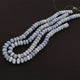 1 Strand Boluder Opal Smooth Rondelles  - Blue Oregon Beads 8 mm 12 .5 Inches BR1034