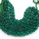 1 Strand Finest Quality Green onyx Faceted Oval Shape Briolettes -  10mmx9mm-15mmx9mm 7.5 Inches BR582