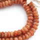 1 Strands Sunstone Faceted  Rondelles - Sunstone Roundelles Beads 7mm-8mm 10 Inches BR572