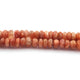 1 Strands Sunstone Faceted  Rondelles - Sunstone Roundelles Beads 7mm-8mm 10 Inches BR572