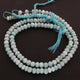 1 Long Strand Amazonite Faceted  Rondelles ,Round Beads, 7mm-8mm 13 Inches BR532