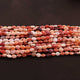 1 Strand Carnelian Silver Coated Smooth Oval Beads Briolettes - 7mmx6mm-10mmx6mm 13.5 Inches BR533