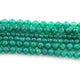 1 Strand Green Onyx Faceted Ball Beads-  Round Ball Beads 4mm-7mm 10 Inches BR516