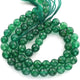 1 Strands Green Onyx Faceted Ball- Green Onyx  Ball Beads 8mm 9 Inches BR510