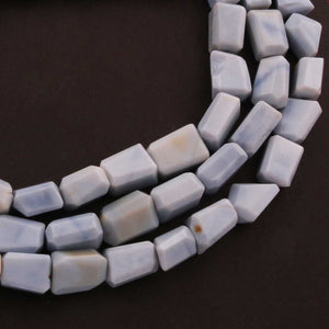 1 Strand Boulder Opal Smooth Briolettes -Tumbled Shape Nuggets Beads Briolettes - 8mmx8mm-14mmx8mm- 14 Inches BR508