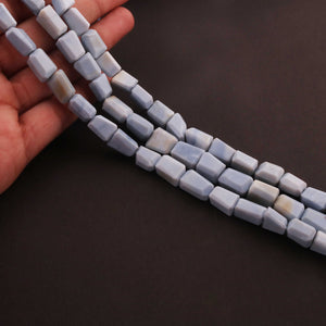 1 Strand Boulder Opal Smooth Briolettes -Tumbled Shape Nuggets Beads Briolettes - 8mmx8mm-14mmx8mm- 14 Inches BR508