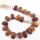 1 Strand Brown Jasper Agate fancy Briolettes - Fancy  Shape Beads 14mmx10mm 18mmX12mm 10Inch BR673