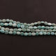 1 Strand Amazonite Smooth Briolettes Oval Shape  Briolettes - 8mmx7mm-10mmx8mm 12.5 Inches BR677