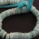 1 Strand Amazonite Faceted Wheel Briolettes  - Faceted Briolettes 9mm 8 Inches long BR678