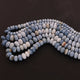 1 Strand Blue Oregon Smooth Roudelles  -   5mm-12mm 18 Inches BR667