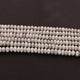1  Strand White Silverite Green Coated Faceted Rondelles  - Gemstone Rondelles  6mm- 10mm 13 Inches BR668