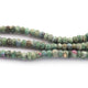 1 Strand Ruby Zoisite Faceted Rondelles - Round Shape Beads 6mm 8 Inches BR602