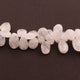 1  Strand White Rainbow Moonstone Faceted  Briolettes - Pear Shape Briolettes  10mmx7mm -15mmx8mm-10 Inches BR606