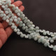 1 Strand Amazonite Faceted Briolettes-  Heart  Shape Beads- 3mmx4mm-2mmx3mm 8-Inches BR693