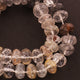 1 Strand Excellent Quality Multi Stone Faceted Rondelles - Mix Stone Roundles Beads 8mm-11mm 9 Inches BR694