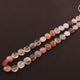 1 Strand Multi Moonstone Faceted Coin Briolettes - Multi Moonstone Coin Beads 8mm-9mm 14 Inch BR682