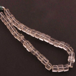 1 Strand Excellent Quality Green Amethyst Faceted Smooth Cube Beads Briolettes - 5mm 8 Inch BR686