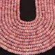 1 Strand Excellent Quality Pink Opal Round Shape Smooth   Briolettes -  jewelry Making Supplies 6mm  13 Inch BR0525 - Tucson Beads